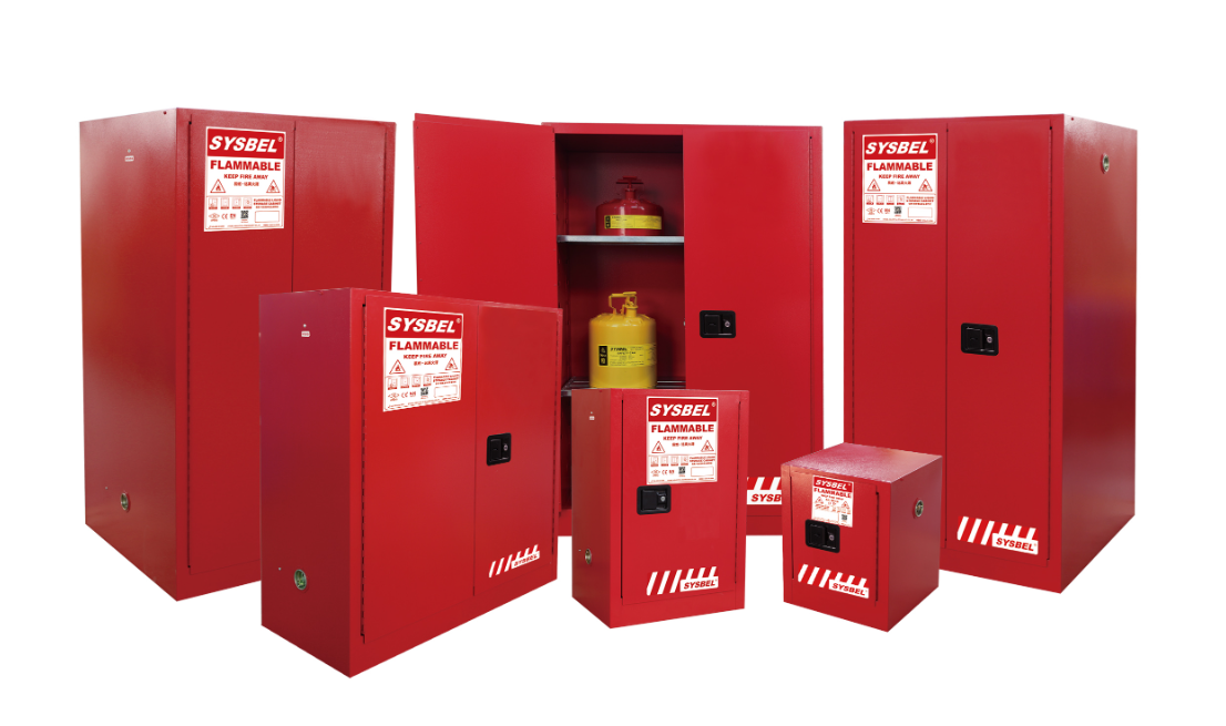 Uline flammable liquid storage cabinet